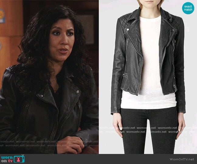 All Saints Cargo Biker Jacket