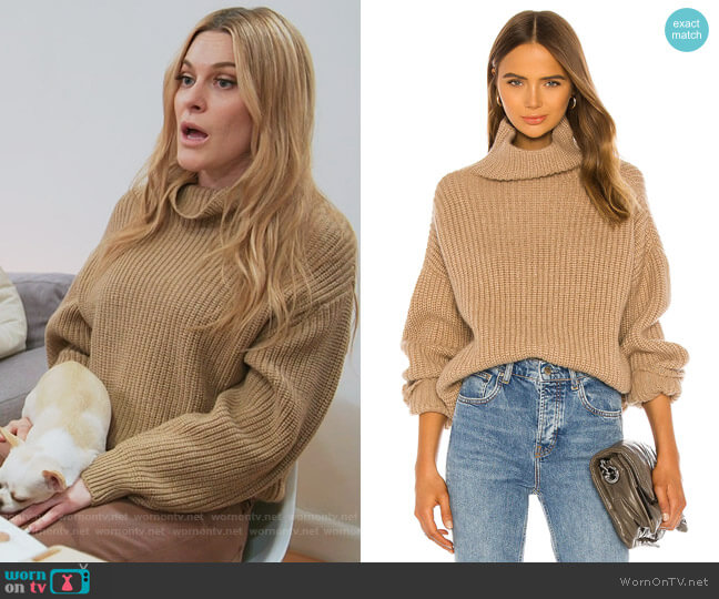 Anine Bing Sydney Sweater worn by Leah McSweeney on The Real Housewives of New York City