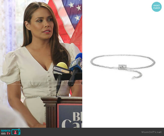 B-Low The Belt Baby Farah Embellished Belt worn by Cristal Jennings (Daniella Alonso) on Dynasty