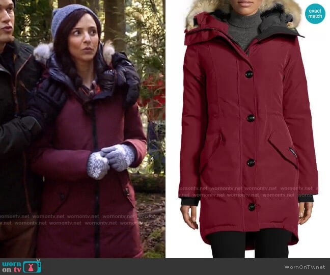 Canada Goose Rossclair Parka worn by Zari Tomaz (Tala Ashe) on Legends of Tomorrow