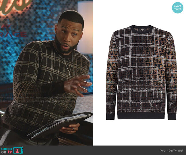 Fendi Blurred FF Sweater