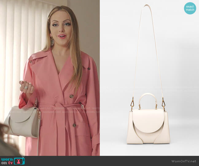 Giaquinto Aline Bag worn by Fallon Carrington (Elizabeth Gillies) on Dynasty