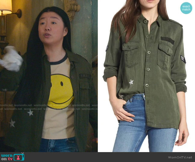 Rails Kato Military Jacket worn by Alice Kwan (Sherry Cola) on Good Trouble