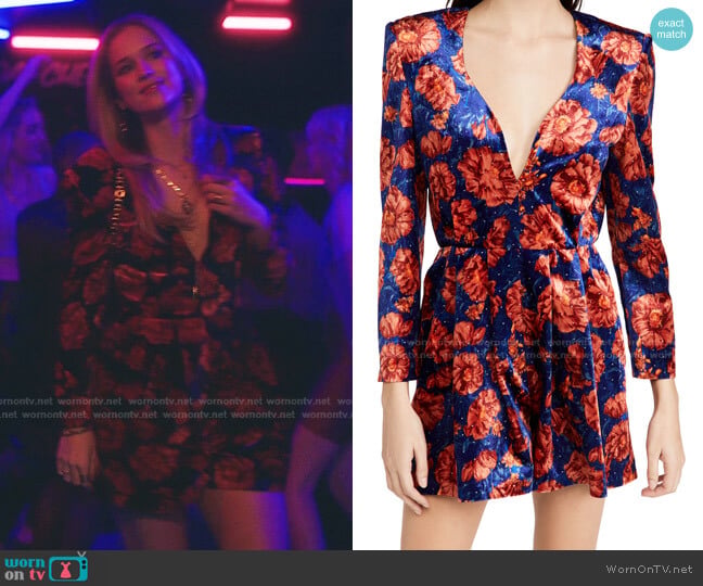 Magda Butrym Velvet Romper