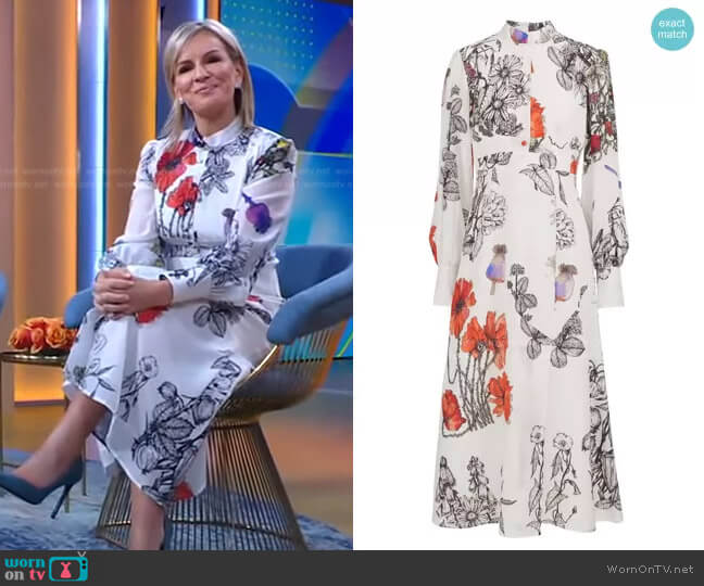Sika'a Makenene Dress worn by Dr. Jennifer Ashton on Good Morning America
