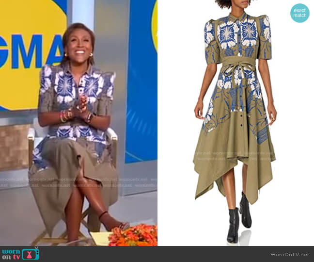 Gary Graham for Making the Cut 2x01 Winning Dress worn by Robin Roberts on Good Morning America