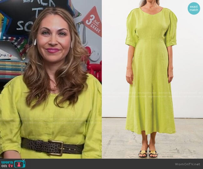 Mara Hoffman Sicily Dress worn by Lori Bergamotto on Today