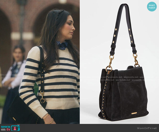 Rebecca Minkoff Darren Shoulder Bag worn by Luna La (Zión Moreno) on Gossip Girl