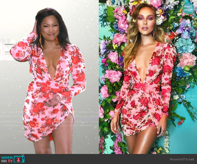 Bao Tranchi Seraphina Dress worn by Garcelle Beauvais on The Real Housewives of Beverly Hills