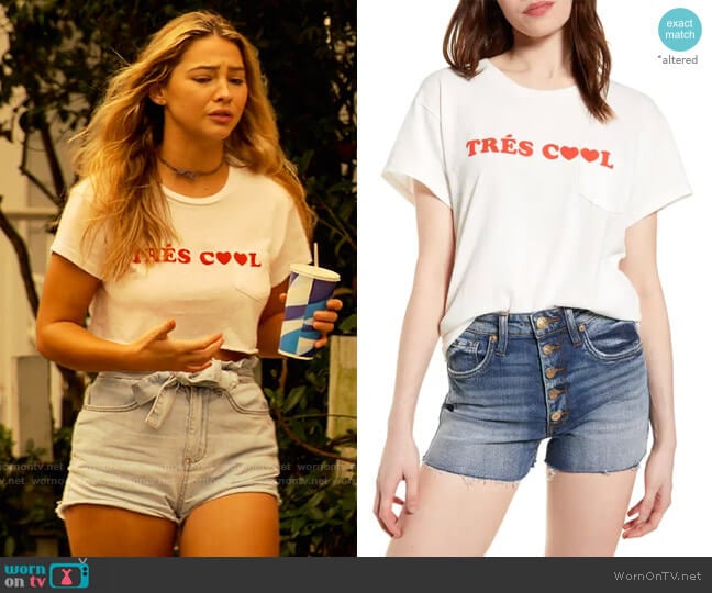 Billabong Tres Cool T-Shirt worn by Sarah Cameron (Madelyn Cline) on Outer Banks
