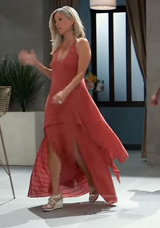 Carly’s white wedges on General Hospital