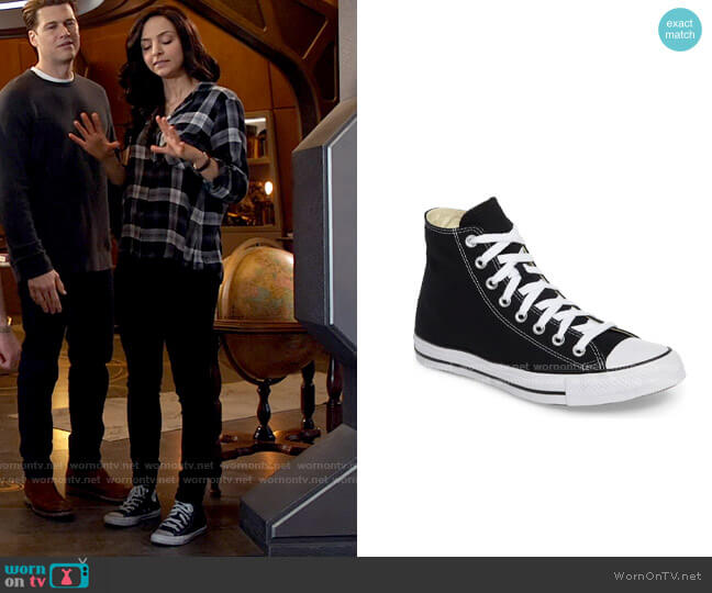 Converse Chuck Taylor® High Top Sneaker worn by Zari Tomaz (Tala Ashe) on Legends of Tomorrow