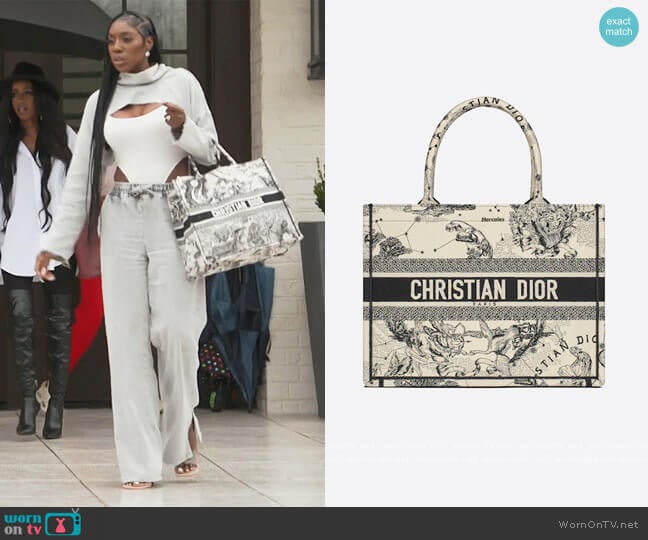 Christian Dior Small Dior Bag worn by Wendy Osefo on The Real Housewives of Potomac