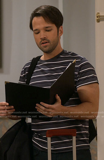Freddie’s striped t-shirt on iCarly