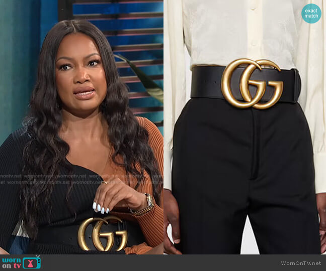 Gucci Wide Weather Belt with Double G