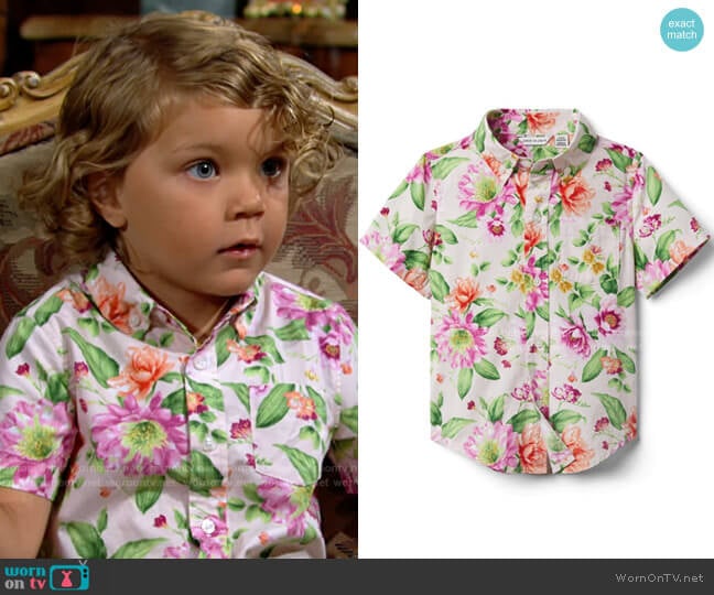 Janie & Jack Dahlia Shirt