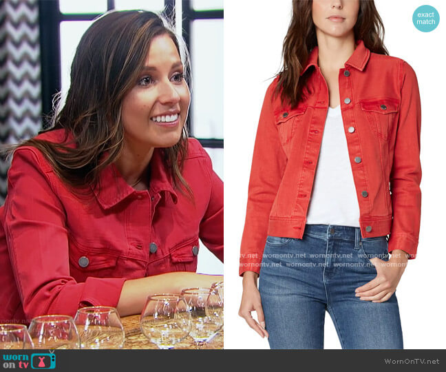 Liverpool Classic Denim Jacket worn by Katie Thurston on The Bachelorette