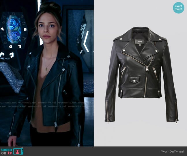 Mackage Baya Jacket worn by Zari Tomaz (Tala Ashe) on Legends of Tomorrow