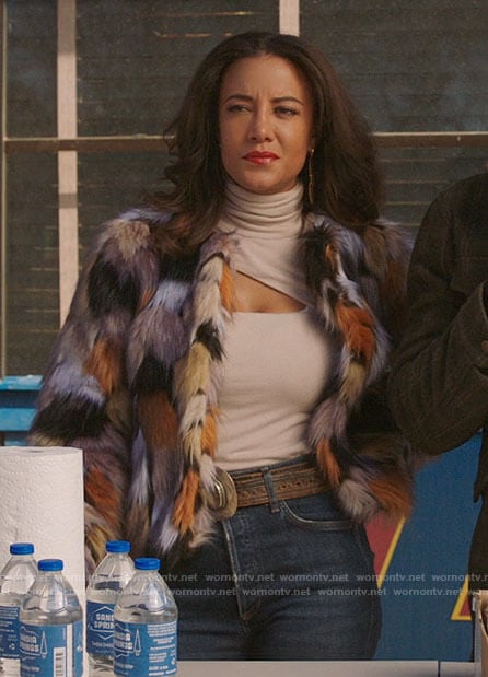 Maria’s fur jacket on Roswell New Mexico