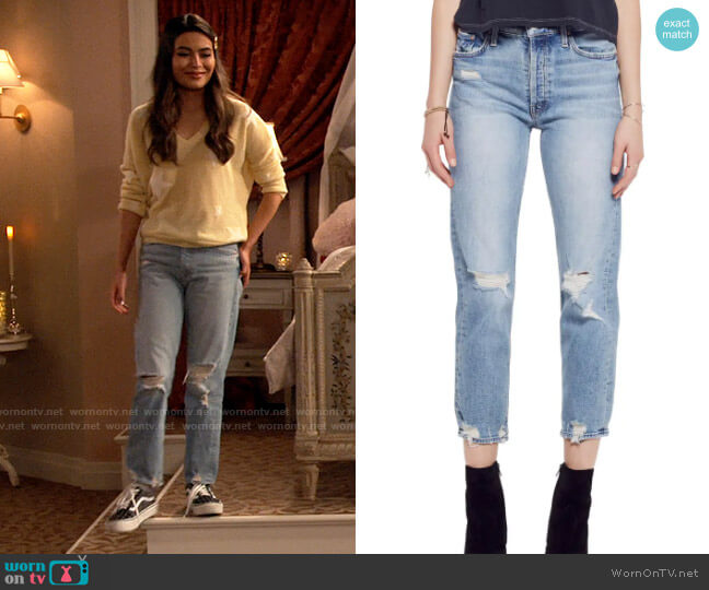 Mother Tomcat Jeans in The Confession worn by Carly Shay (Miranda Cosgrove) on iCarly