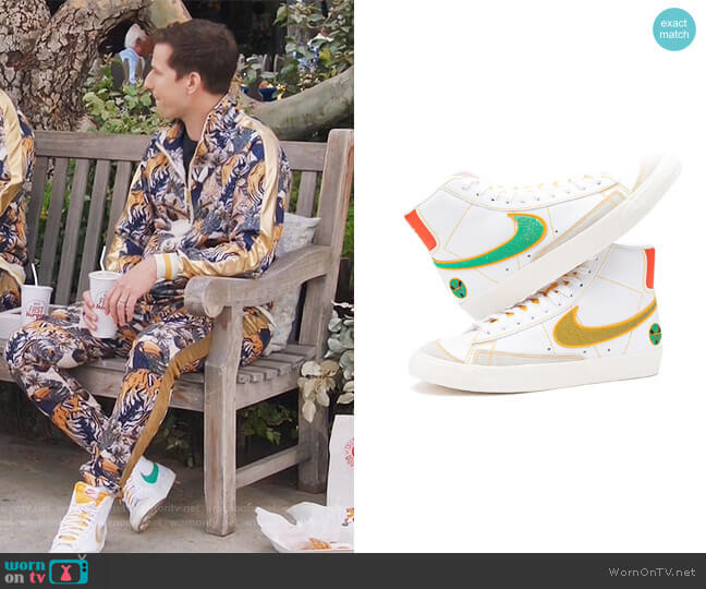 Nike Blazer Mid 77 Sneakers worn by Jake Peralta (Andy Samberg) on Brooklyn Nine-Nine