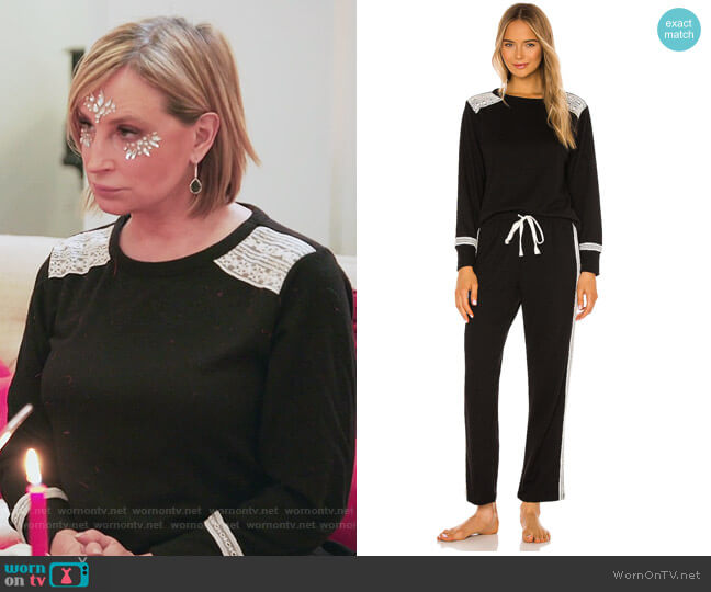 Flora Nikrooz Charlie PJ Set worn by Sonja Morgan on The Real Housewives of New York City