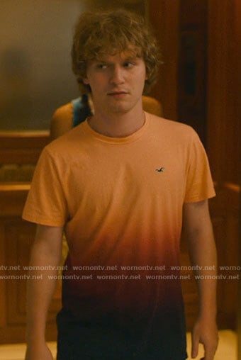 Quinn’s ombre bird t-shirt on The White Lotus