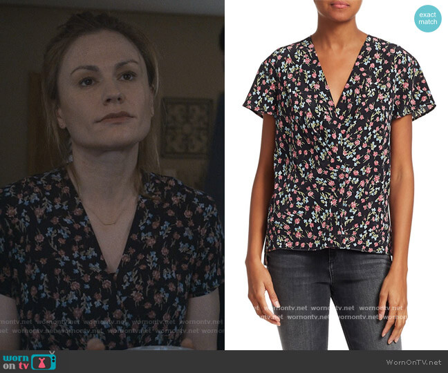 Rag & Bone Shields Short-Sleeve Top