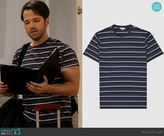 Reiss Chesam Tee worn by Freddie Benson (Nathan Kress) on iCarly