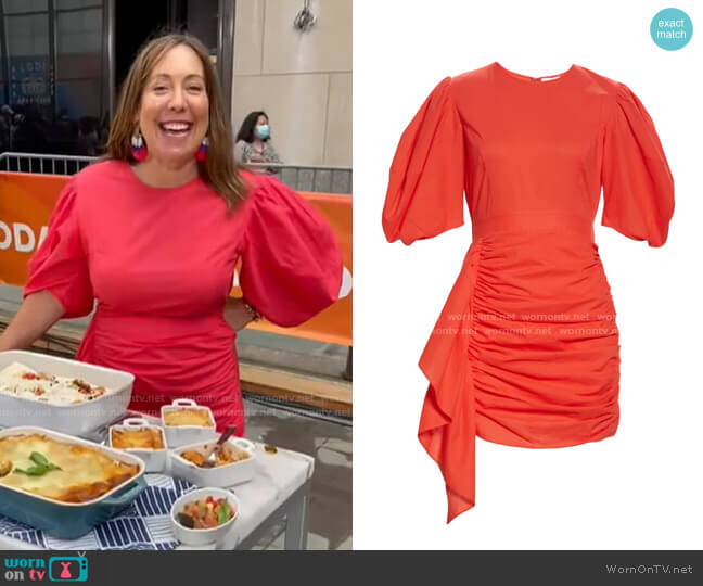 Rhode Pia Side Ruched Dress