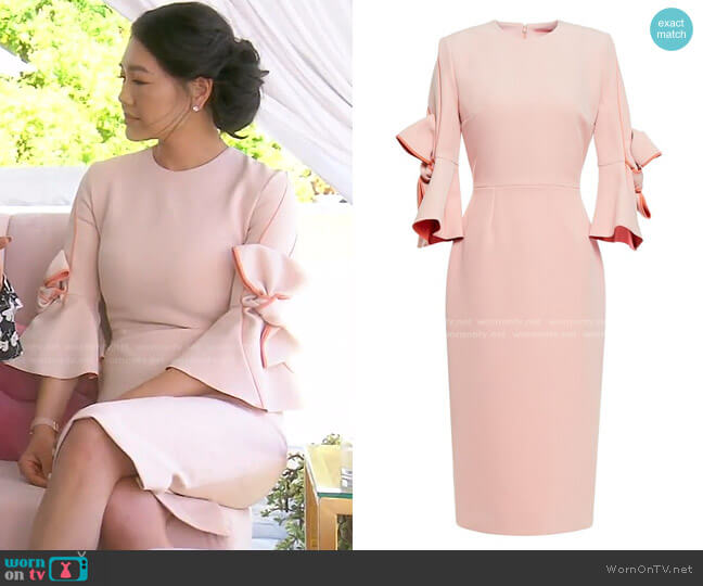 Roksanda Lavete Dress worn by Crystal Kung Minkoff on The Real Housewives of Beverly Hills