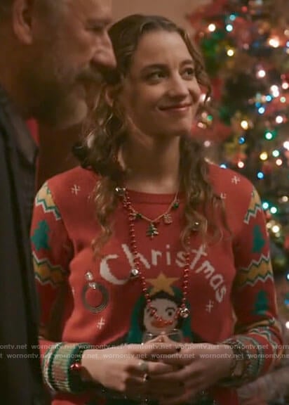 Sarah’s Christmas sweater on The Republic of Sarah