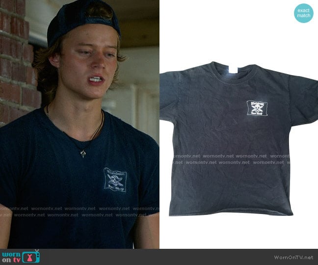 Whalebone Surf Shop Logo Tee worn by JJ (Rudy Pankow) on Outer Banks
