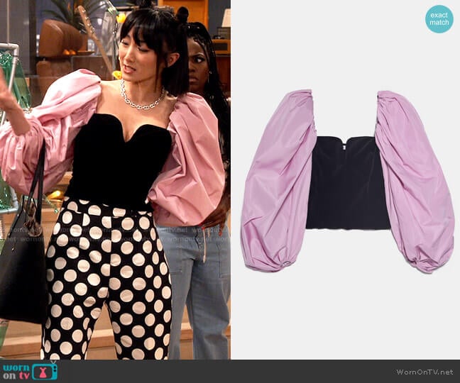 Zara Puff Sleeve Corset