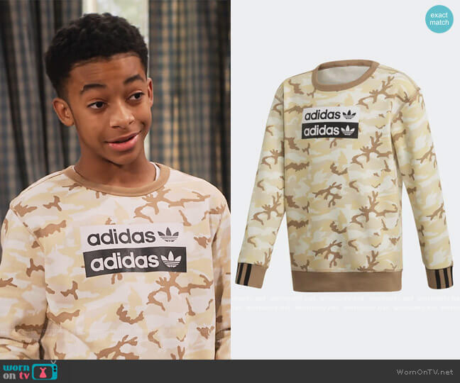 Adidas RYV Camouflage Sweatshirt
