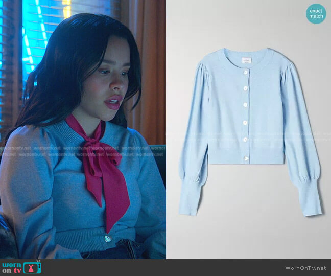 Wilfred Alessia Cardigan worn by Mariana Foster (Cierra Ramirez) on Good Trouble