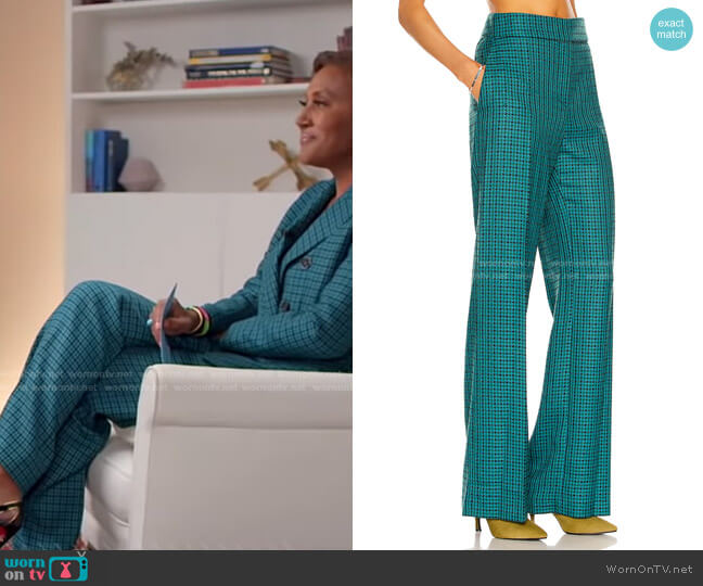 Alexandre Vauthier Tailored Pant worn by Robin Roberts on Good Morning America