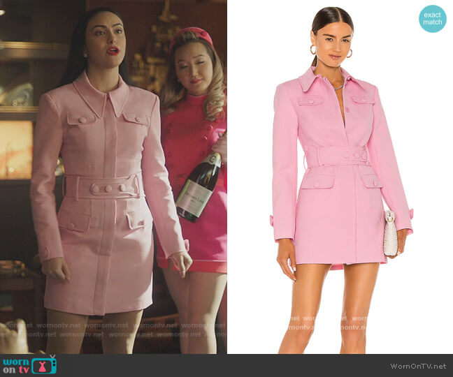 Alice McCall X Revolve Little Journey Blazer Dress worn by Veronica Lodge (Camila Mendes) on Riverdale