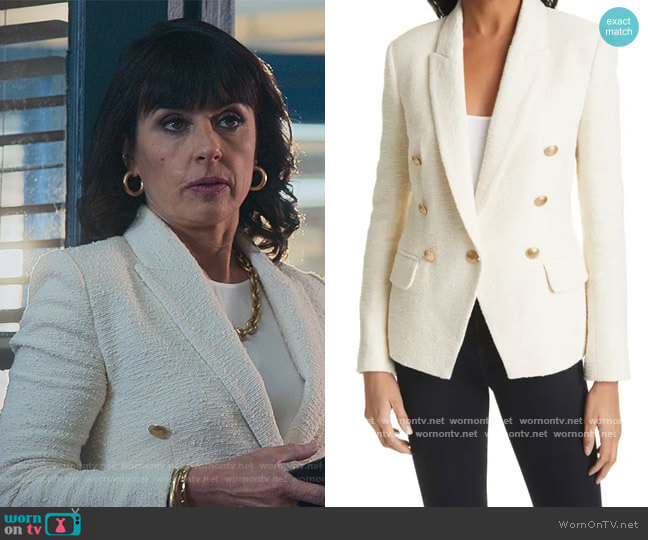 L'Agence Tweed Blazer worn by Kathleen Gale (Constance Zimmer) on Good Trouble