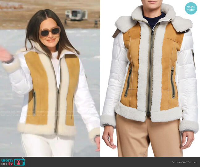 Bogner Riana Down Ski Jacket worn by Meredith Marks on The Real Housewives of Salt Lake City