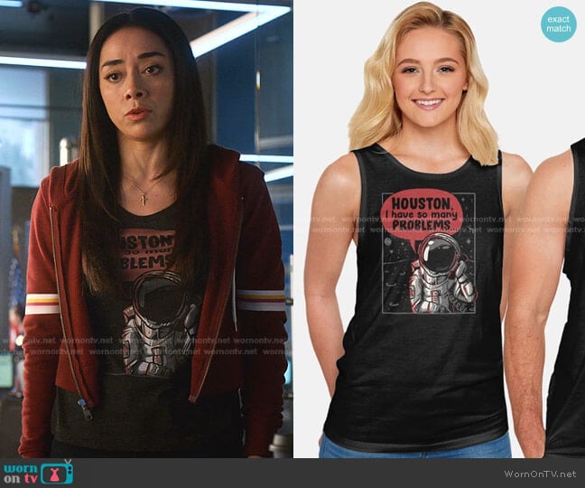 Eduely Houston I Have So Many Problems Tank worn by Ella Lopez (Aimee Garcia) on Lucifer