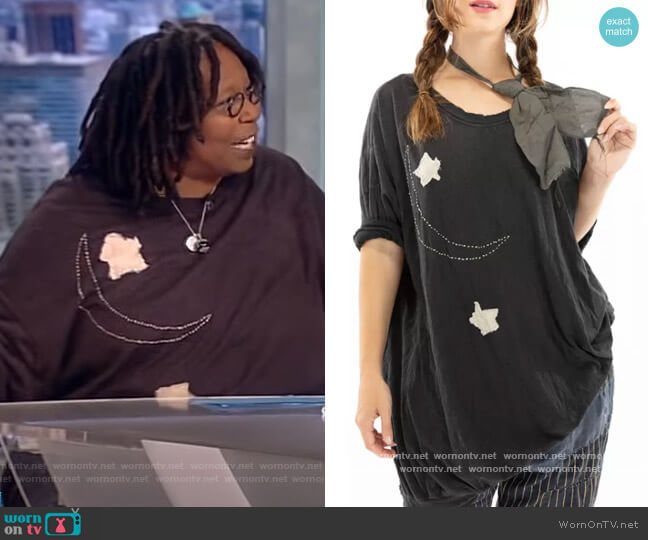 Magnolia Pearl Moon and Stars in Midnight worn by Whoopi Goldberg on The View