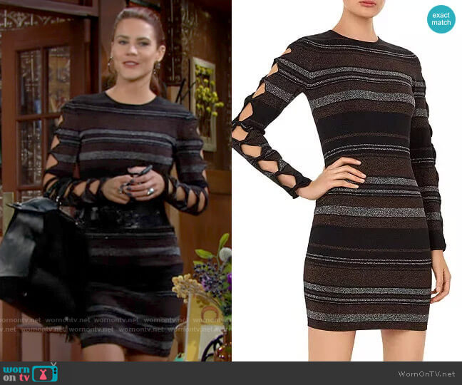 Ted Baker Simona Dress worn by Sally Spectra (Courtney Hope) on The Young and the Restless
