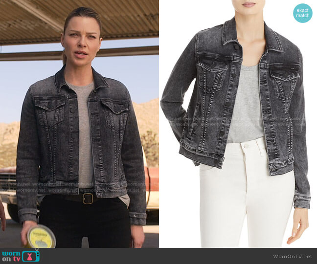 Mother The Pocket Bruiser Jacket in Train Stops worn by Chloe Decker (Lauren German) on Lucifer
