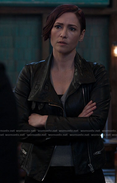 Alex’s leather jacket on Supergirl
