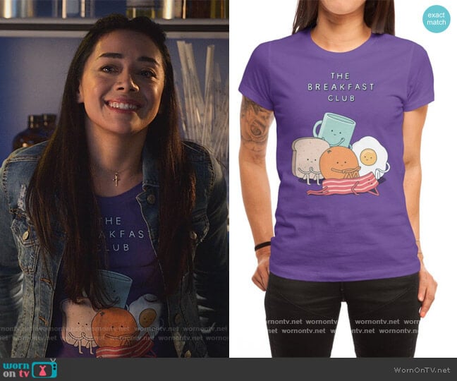 Haasbroek The Breakfast Club worn by Ella Lopez (Aimee Garcia) on Lucifer