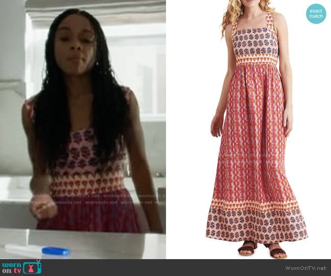 Faherty Gracie Dress in Bali Bloom