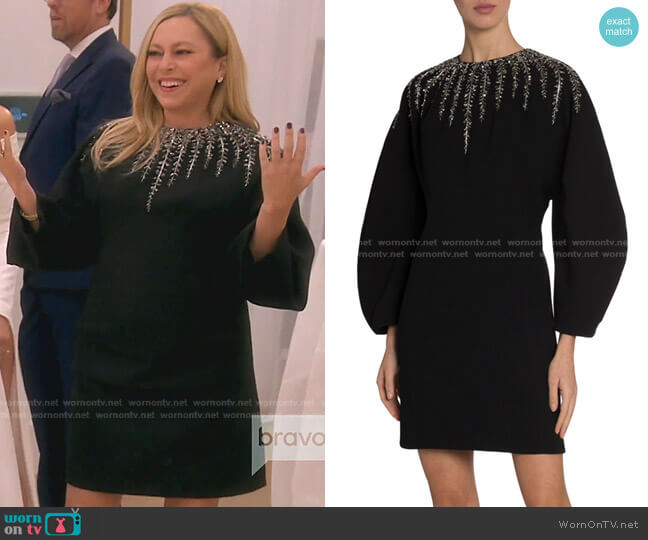 Givenchy Embroidered Crystal Dress worn by Sutton Stracke on The Real Housewives of Beverly Hills