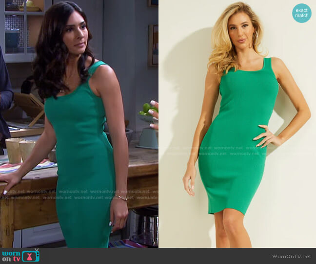 Guess Agatha Dress worn by Gabi Hernandez (Camila Banus) on Days of our Lives