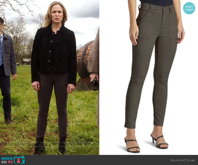 Joie Park Pants in Fatigue worn by Sara Lance (Caity Lotz) on Legends of Tomorrow